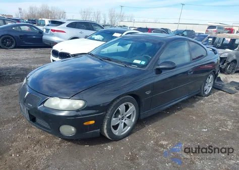 2004 Pontiac Gto z USA, uszkodzony, nr VIN 6G2VX12G44L262102